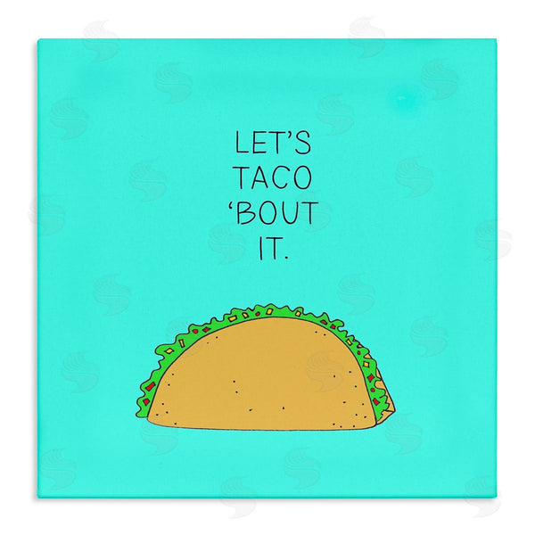 stupell industries Natalie Sizemore | Let's Taco 'Bout It Food Pun