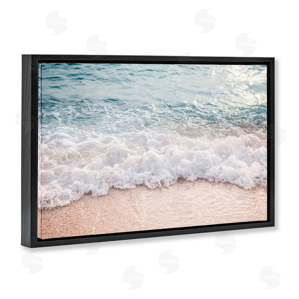 Stupell Industries Nataly White | Aerial Ocean Foam Wall Art