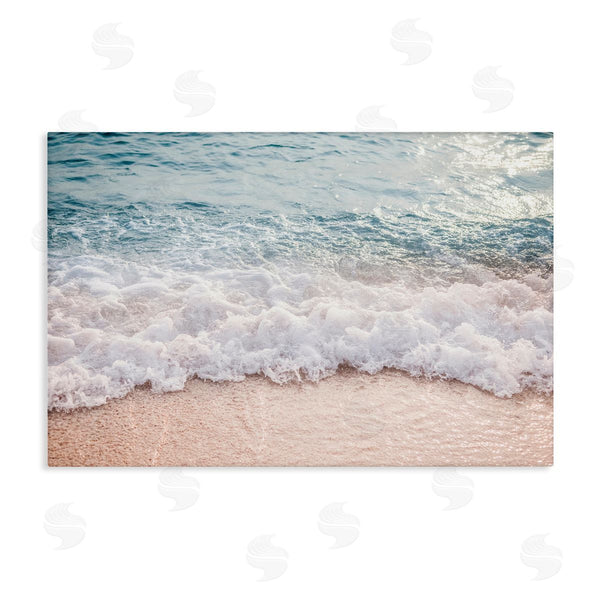 stupell industries Nataly White | Aerial Ocean Foam Wall Art