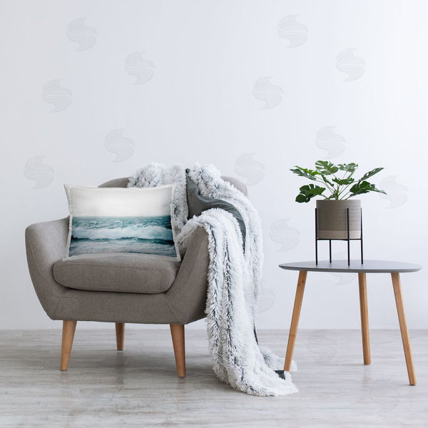 Stupell Industries Nataly White | Beach Waves Horizon