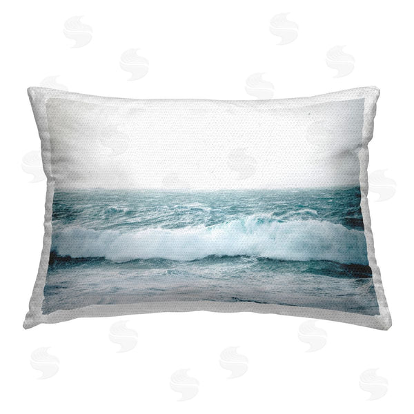 Stupell Industries Nataly White | Beach Waves Horizon