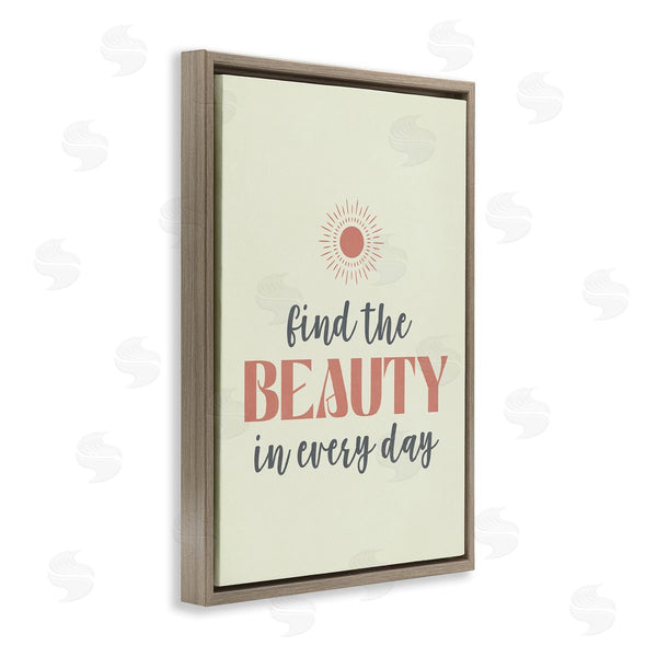Stupell Industries Nataly White | Beauty In Every Day Wall Art