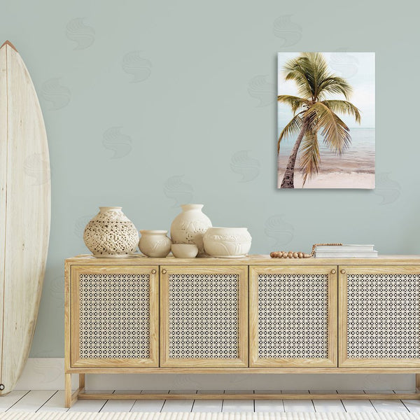 Stupell Industries Nataly White | California Summer Palm Wall Art