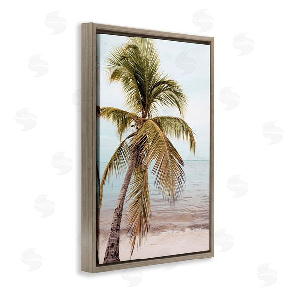 Stupell Industries Nataly White | California Summer Palm Wall Art