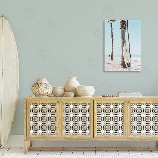 Stupell Industries Nataly White | California Summer Surfboard Wall Art
