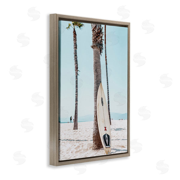 Stupell Industries Nataly White | California Summer Surfboard Wall Art