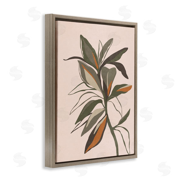 Stupell Industries Nataly White | Earthtone Boho Plant Wall Art