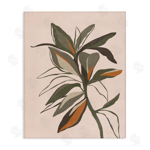 stupell industries Nataly White | Earthtone Boho Plant Wall Art