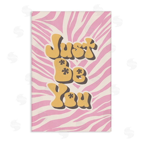 stupell industries Nataly White | Just Be You on Zebra Wall Art