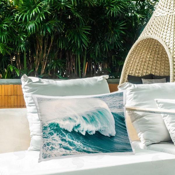 Stupell Industries Nataly White | Large Breaking Wave