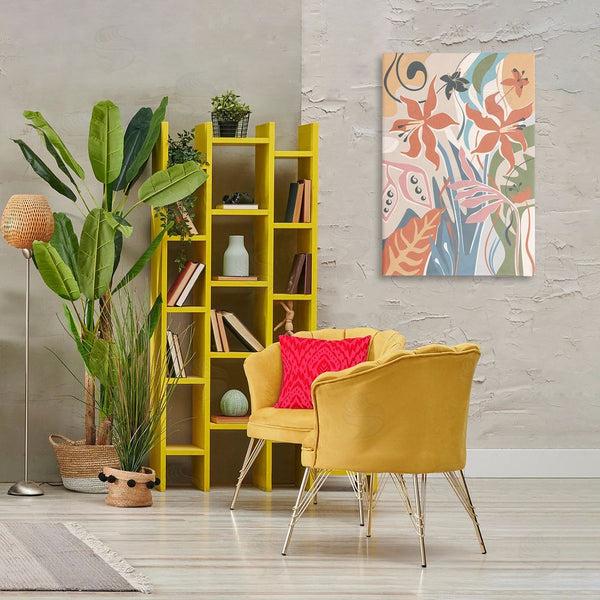 Stupell Industries Nataly White | Neutral Whimsy Florals Wall Art