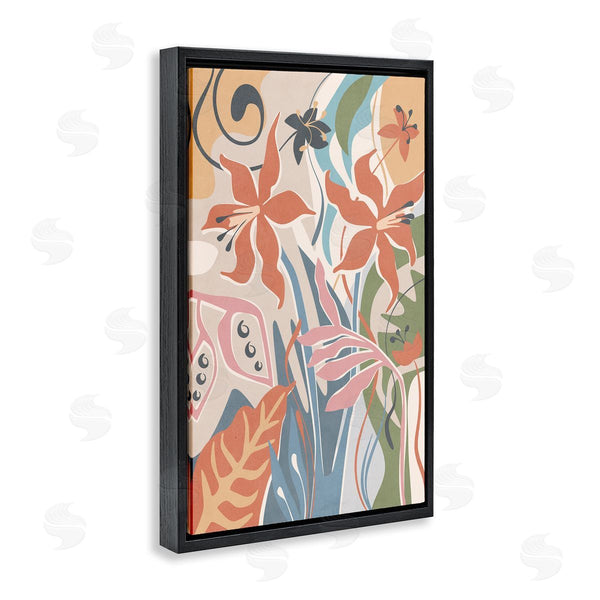 Stupell Industries Nataly White | Neutral Whimsy Florals Wall Art