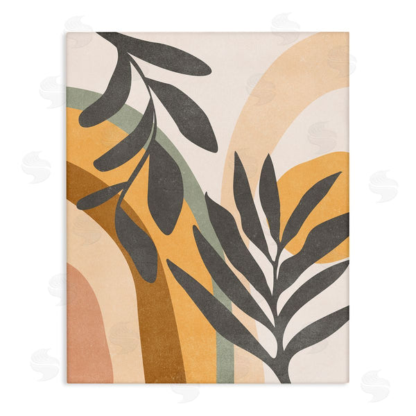 stupell industries Nataly White | Retro Sage Boho Plants Wall Art