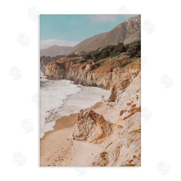 stupell industries Nataly White | Rocky Ocean Cove Wall Art