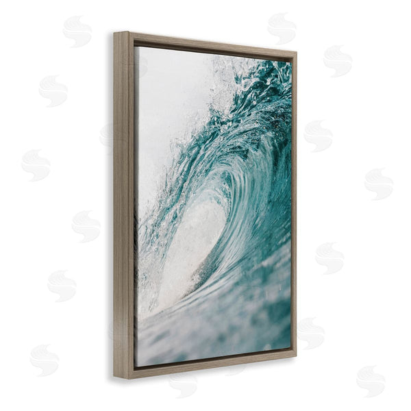 Stupell Industries Nataly White | Rolling Surf Waves Wall Art