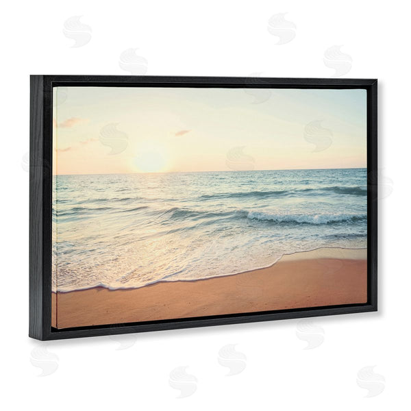 Stupell Industries Nataly White | Rolling Tide Beach Wall Art