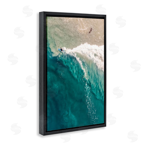 Stupell Industries Nataly White | Surfing Clear Waters Wall Art