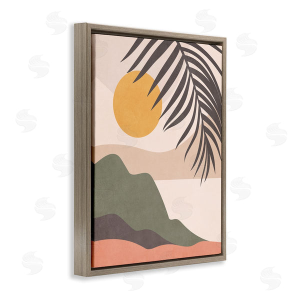Stupell Industries Nataly White | Tropical Boho Scene Wall Art
