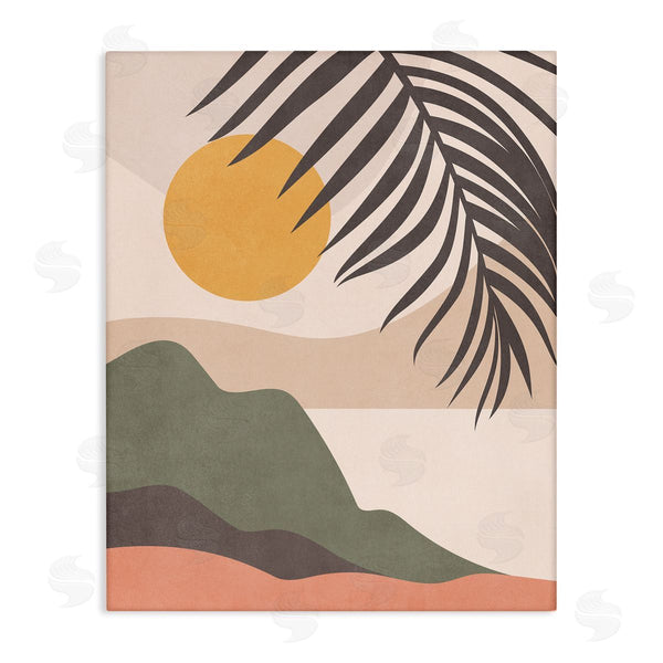 stupell industries Nataly White | Tropical Boho Scene Wall Art
