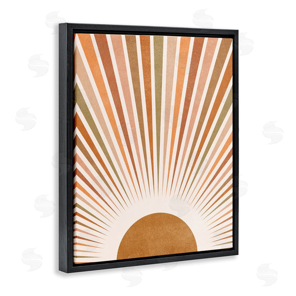 Stupell Industries Nataly White | Vintage Boho Sunburst Wall Art