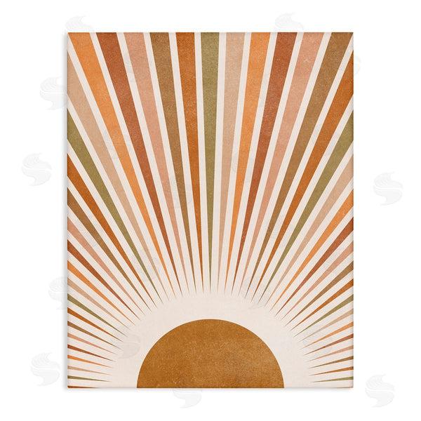 stupell industries Nataly White | Vintage Boho Sunburst Wall Art