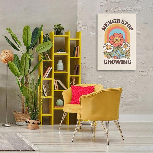 Stupell Industries Nataly White | Vintage Never Stop Growing Wall Art