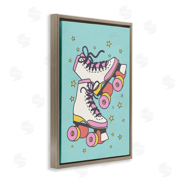 Stupell Industries Nataly White | Vintage Roller Skates Wall Art