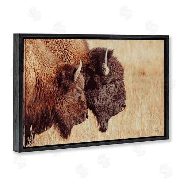 Stupell Industries Nathan Larson | Bison Pair In Countryside Wall Art
