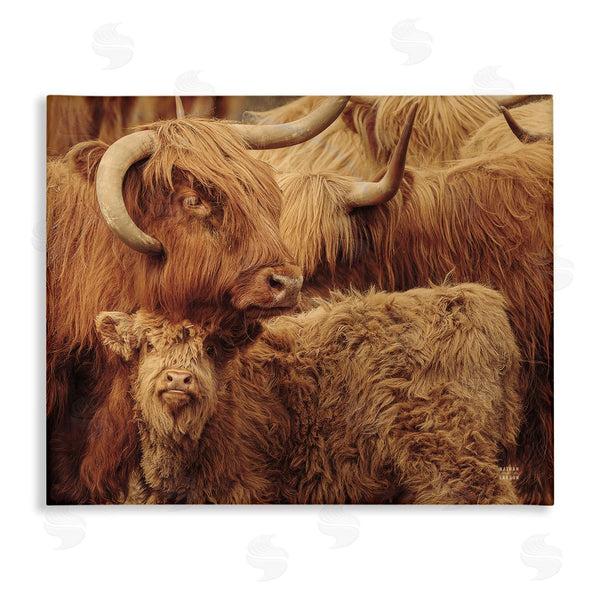stupell industries Nathan Larson | Cattle & Calf Photography Wall Art