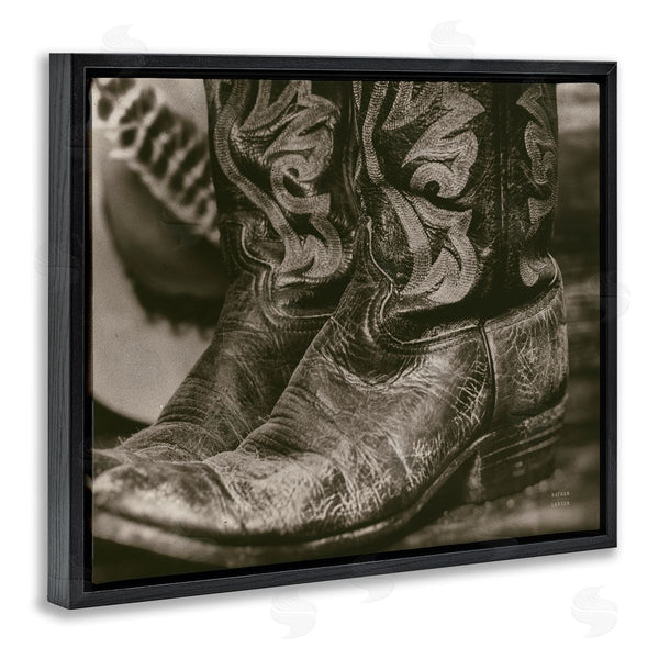 Stupell Industries Nathan Larson | Cowboy Boots Photography Wall Art