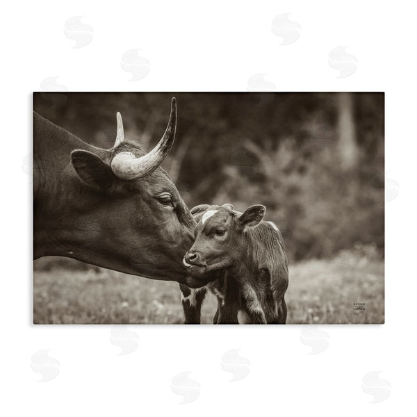 stupell industries Nathan Larson | Longhorn Kiss Photography Wall Art
