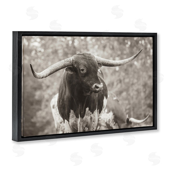 Stupell Industries Nathan Larson | Longhorn's Gaze Photography Wall Art