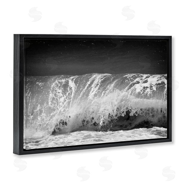 Stupell Industries Nathan Larson | Rolling Waves Night Sky