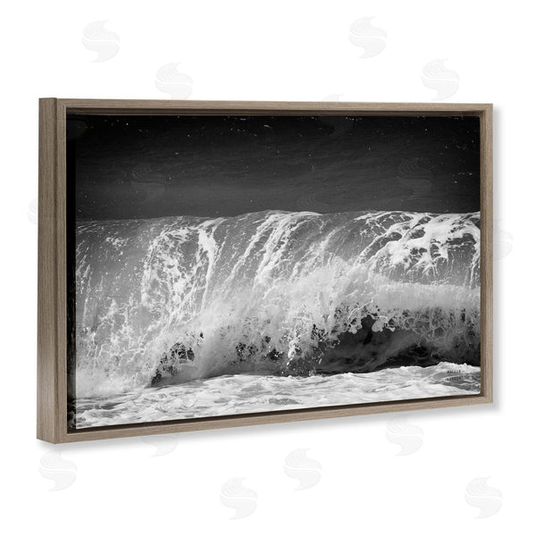 Stupell Industries Nathan Larson | Rolling Waves Night Sky