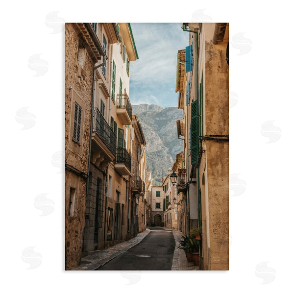 stupell industries Nathan Larson | Spanish Town Street