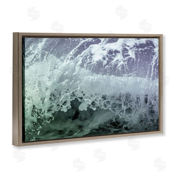 Stupell Industries Nathan Larson | Splashing Blue Waves