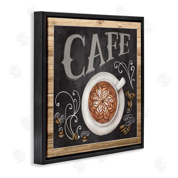Stupell Industries ND Art | Chalkboard Style Cafe Sign Wall Art