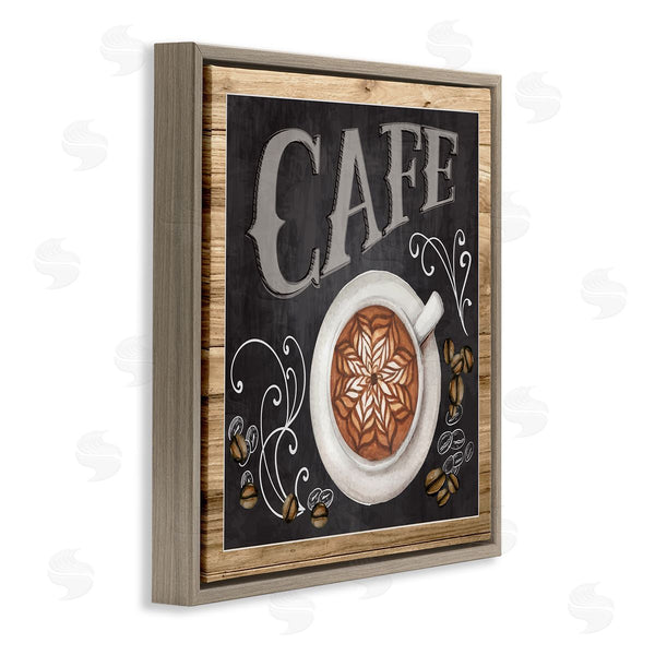 Stupell Industries ND Art | Chalkboard Style Cafe Sign Wall Art