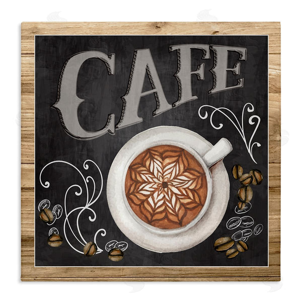 stupell industries ND Art | Chalkboard Style Cafe Sign Wall Art