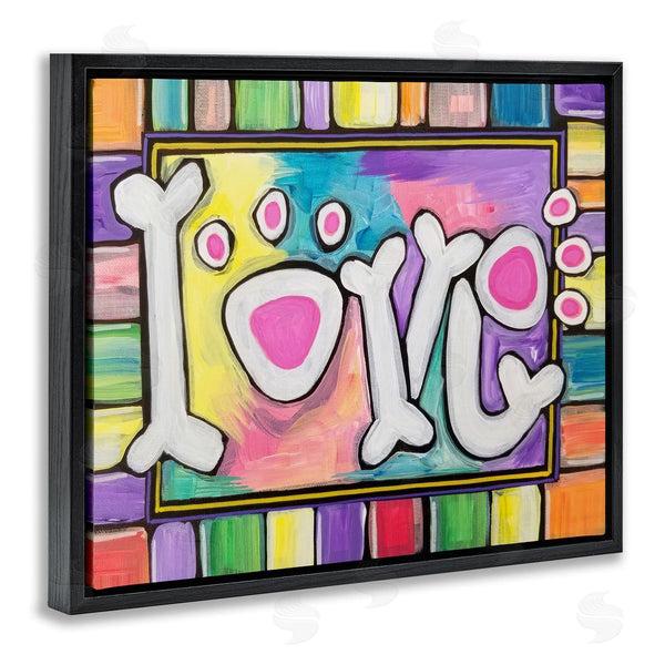 Stupell Industries Nettie Price | Love With Vivid Pattern Wall Art