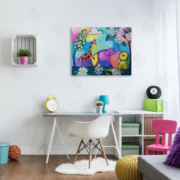 Stupell Industries Nettie Price | Vivid Wildlife Animals Wall Art