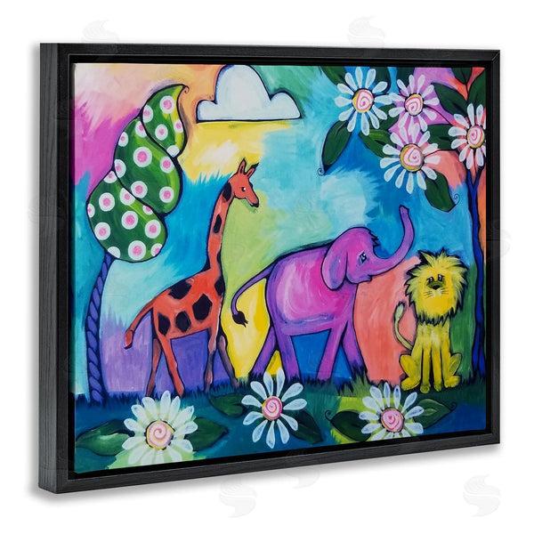 Stupell Industries Nettie Price | Vivid Wildlife Animals Wall Art