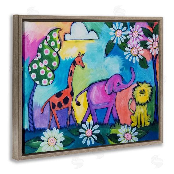 Stupell Industries Nettie Price | Vivid Wildlife Animals Wall Art