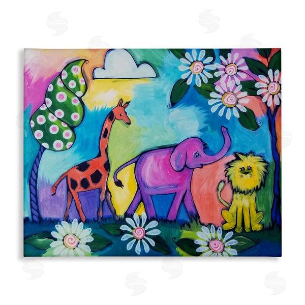 stupell industries Nettie Price | Vivid Wildlife Animals Wall Art