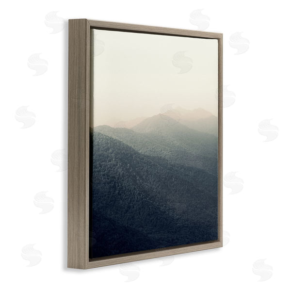 Stupell Industries Nicholas Bell | Lush Summertime Mountains Misty Grassland Photography Wall Art