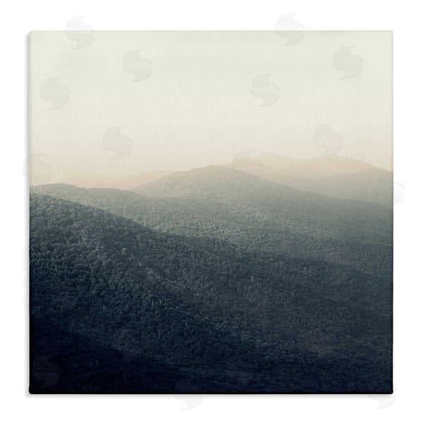 stupell industries Nicholas Bell | Lush Summertime Mountains Misty Grassland Photography Wall Art