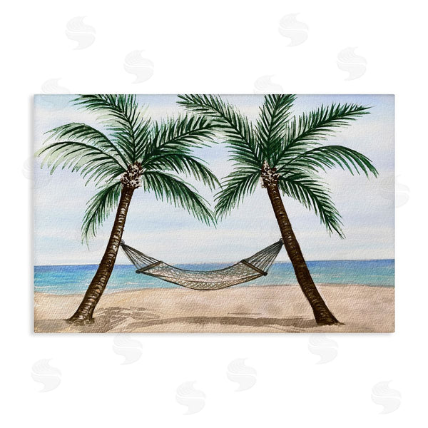 stupell industries Nicholas Biscardi | Hammock Between Palms
