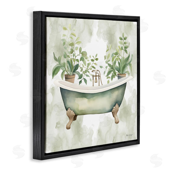 Stupell Industries Nicole DeCamp | Bath Oasis With Greenery Wall Art