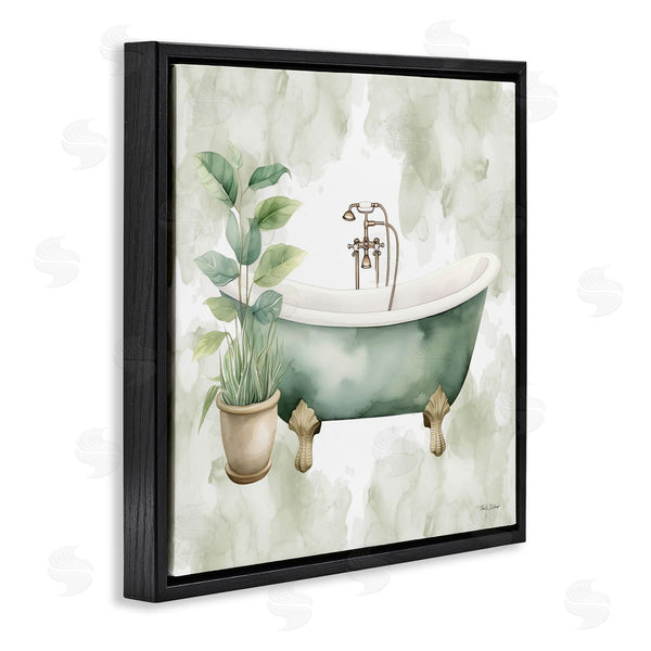 Stupell Industries Nicole DeCamp | Bath Oasis With Plant Wall Art