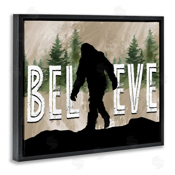 Stupell Industries Nicole DeCamp | Believe Rustic Mythical Creature